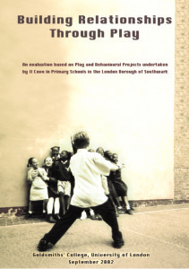 cover of goldsmiths building relationships through play study of covo's work
